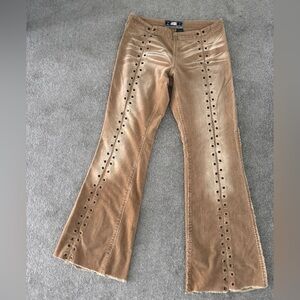Vintage Y2K bratz style pants with gramet details